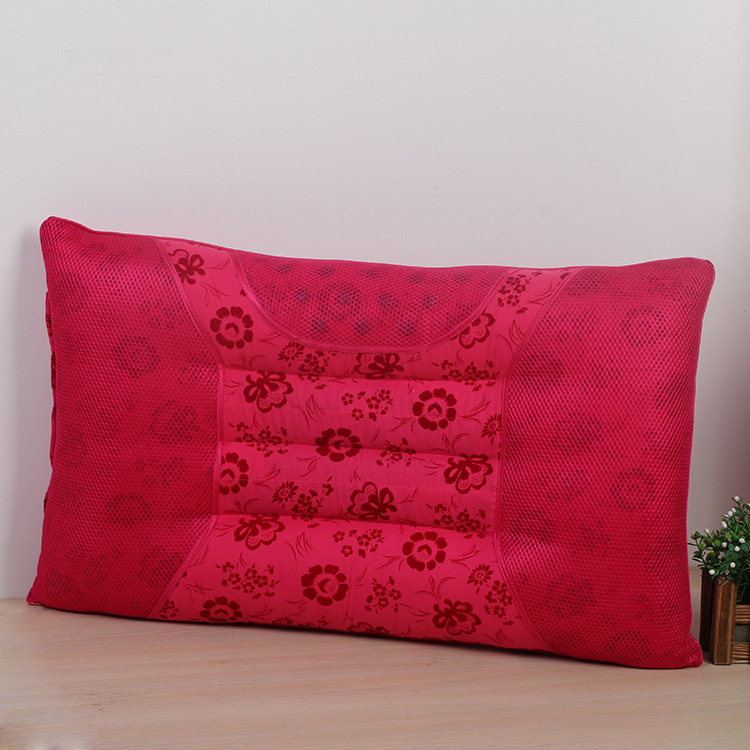Red cassia seed magnetic pillow to protect cervical vertebra to help sleep favorable sleep pillow choice thumbnail