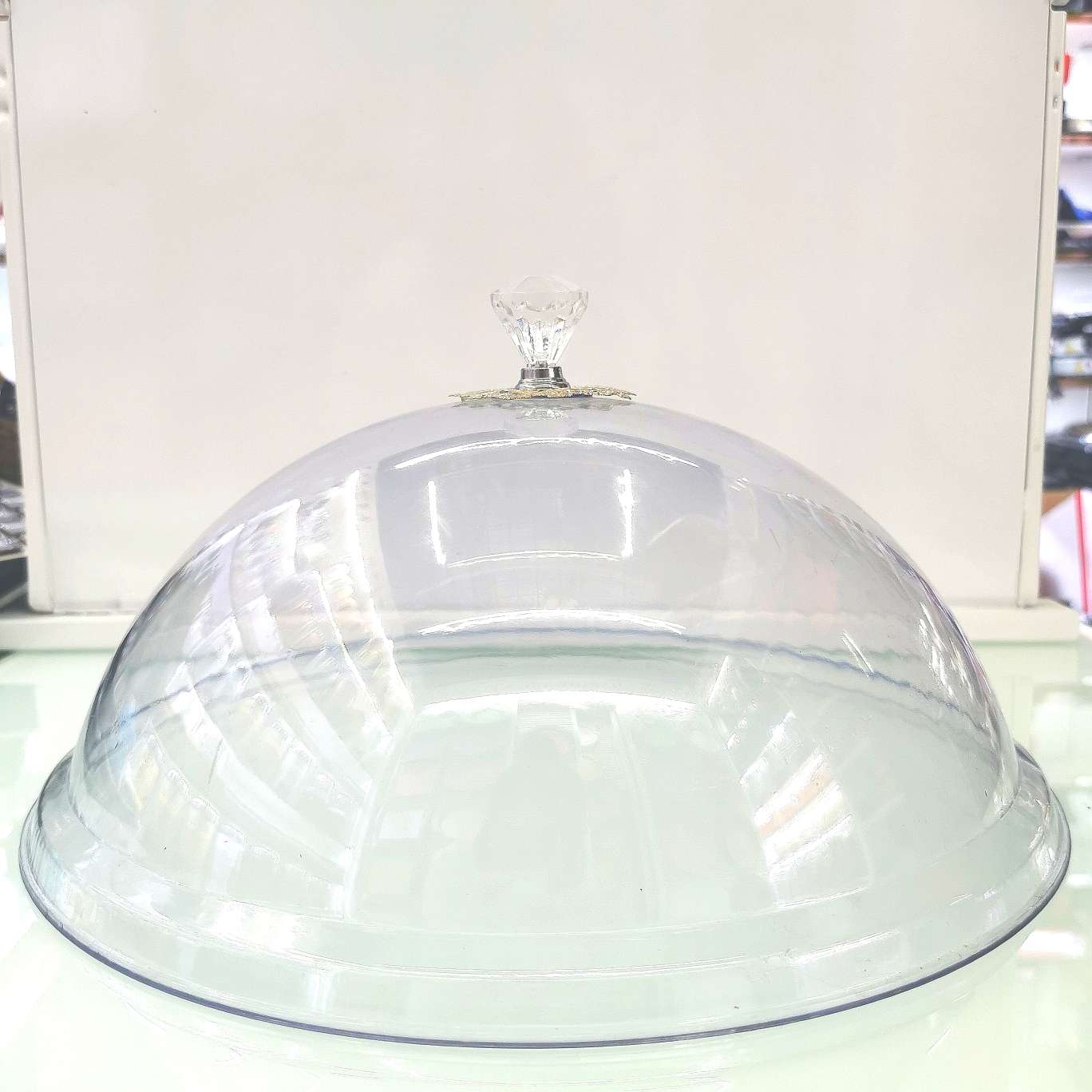 Clear Lid Serving Plate Cake Plate Lid Round 32Cm12 Inches details Picture
