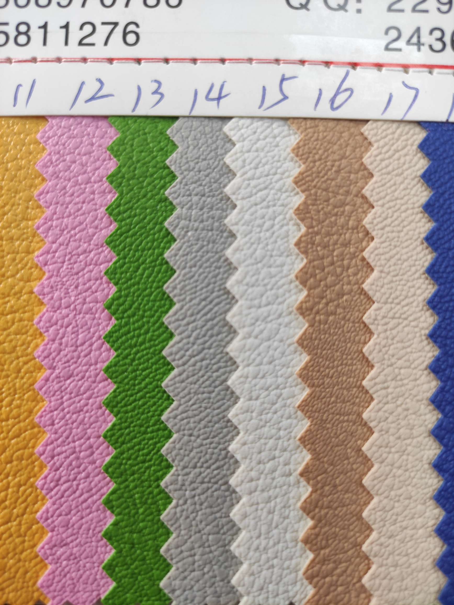 Huashan Wheel Sword has a large number of high, medium and low-grade leather fabrics in stock. Factory direct sales of new best-selling styles details Picture