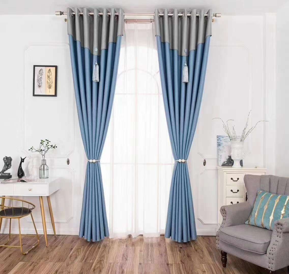New style factory direct sales available for retail and wholesale of ready-made curtains! Color and style are available for selection! Application Scenario
