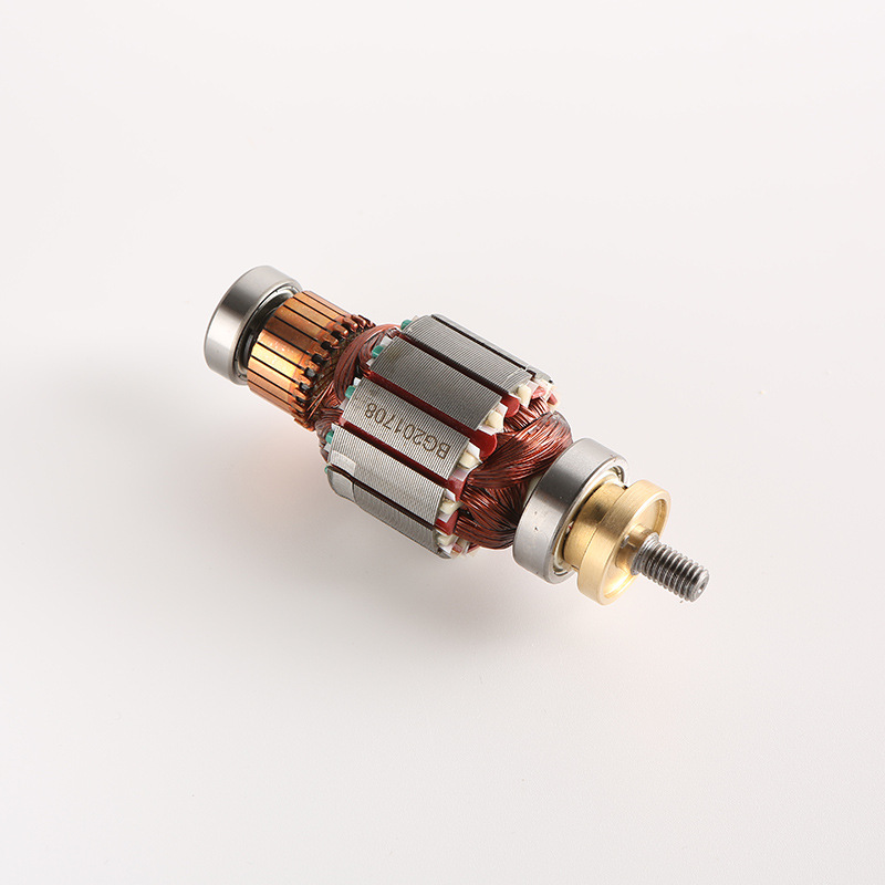 裁床断布机配件828R转子切布机裁布机中心轴子全铜线转子厂家批发图