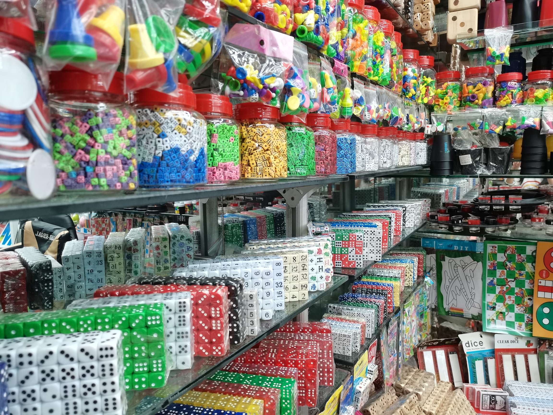 Dice Multi-Color Specific Price Negotiable Specification drawing