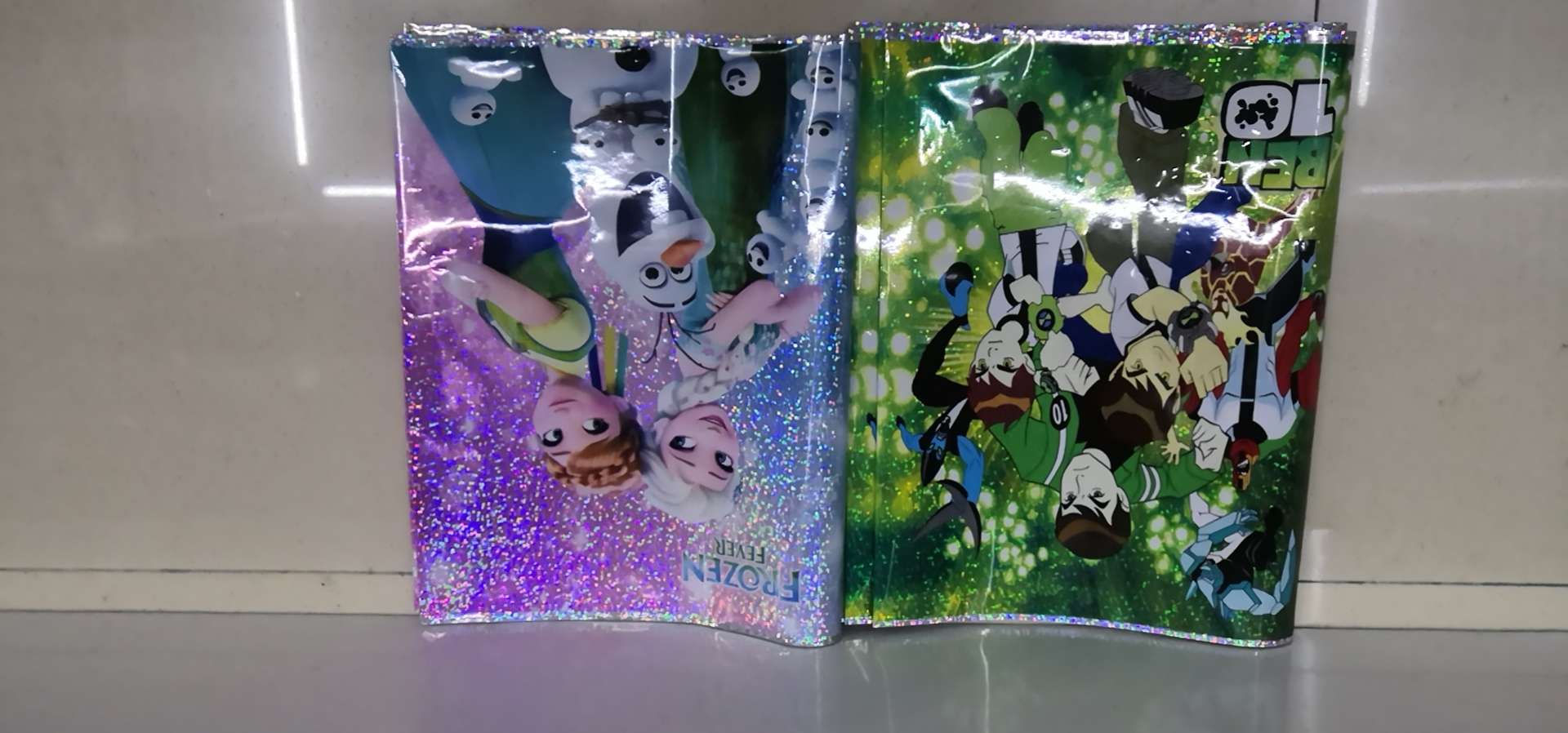 Small A4 cartoon laser book cover
