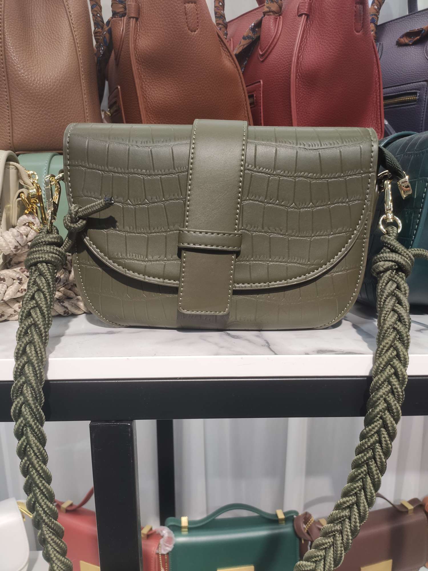 Dark Green Backpack