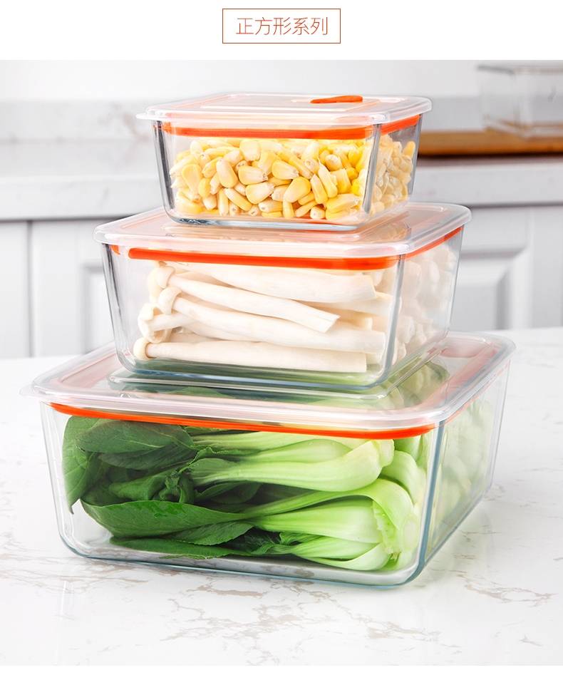 Finex tempered glass crisper