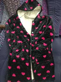 Medium and long style warm cotton clothes