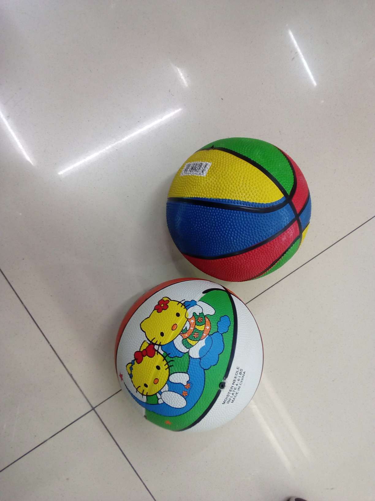 No. 2 rubber basketball
