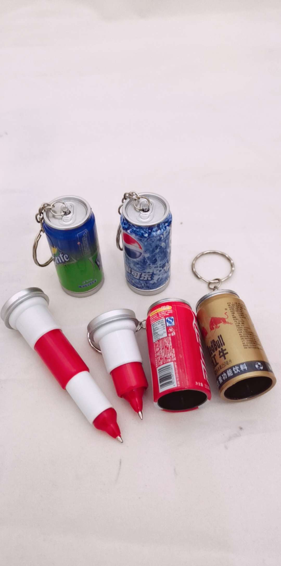 Telescopic pen ballpoint pen Coke stylus thumbnail