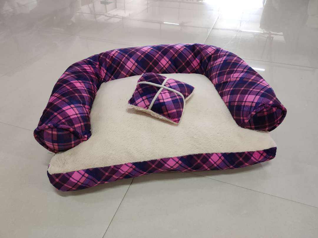 New square small sofa, fully detachable and washable pet mattress, teddy, Corgi and other small dog, cat, dog pet sofa pad, pet bed factory direct sales