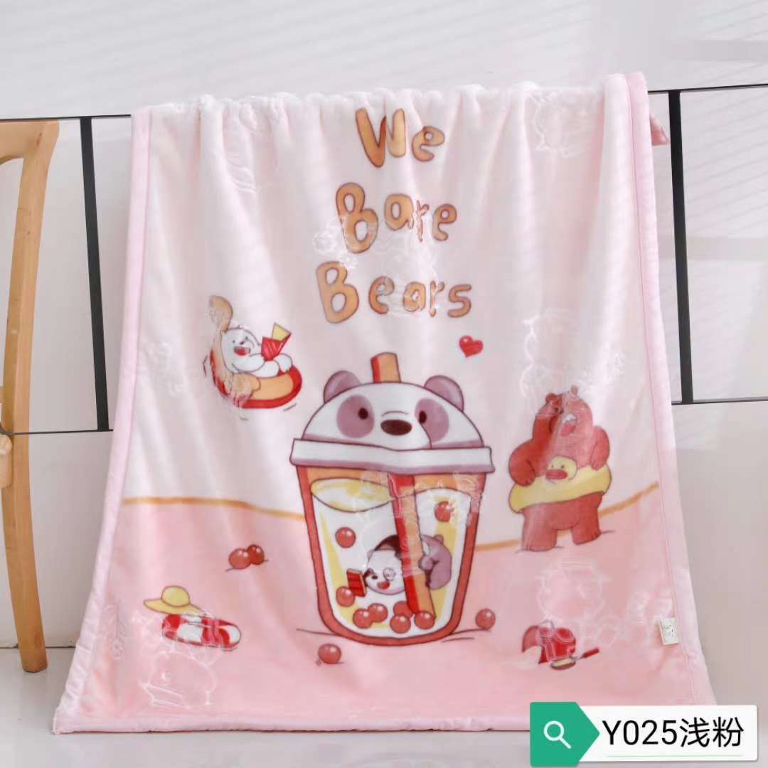 Bedding, embossed cloud blanket, edge cloud blanket, children's blanket, Raschel children's blanket undefined