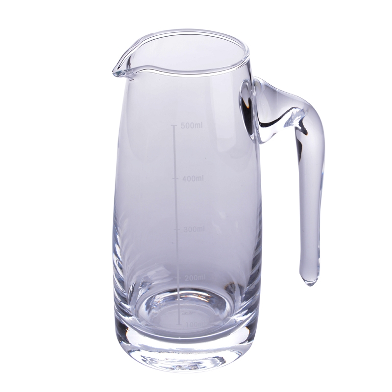 500ML decanter, crystal glass, decanter with handle, lead-free red wine divider, red wine pot, red wine bottle, household European style details Picture