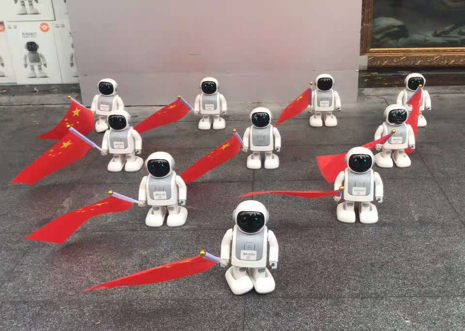 Extreme Space F2 Astronaut Intelligent Programming Robot Children's companion learning Early education Machine Humanoid AI voice details Picture