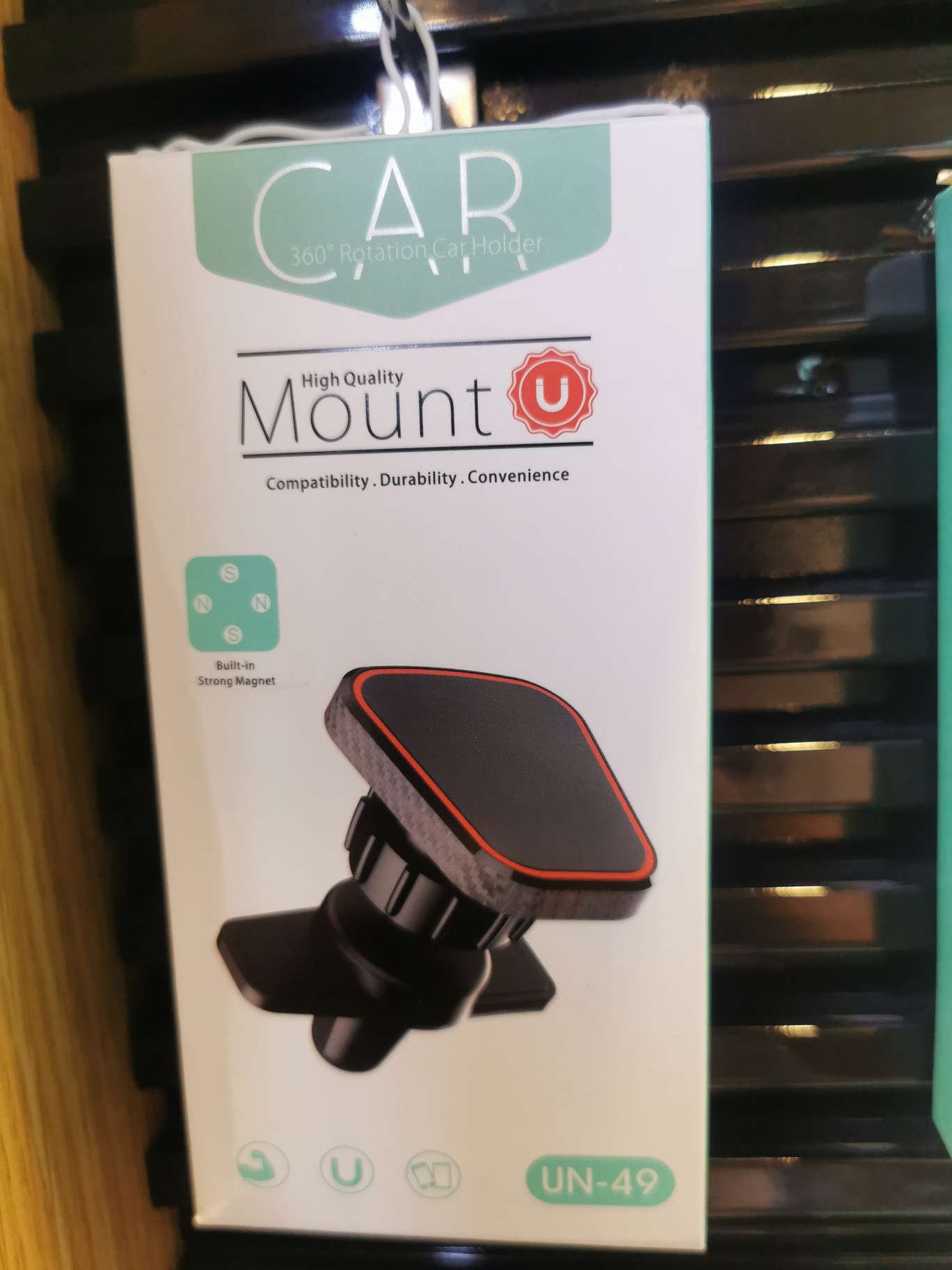 UN-49 cell phone stand magnetic strength thumbnail