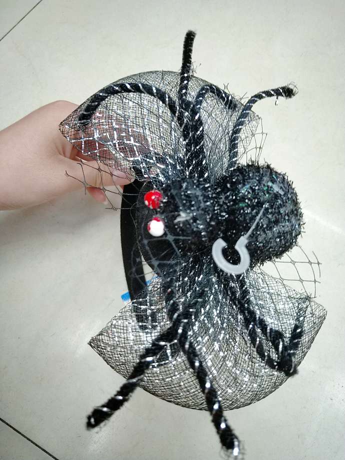 Simulated spider head buckle details Picture