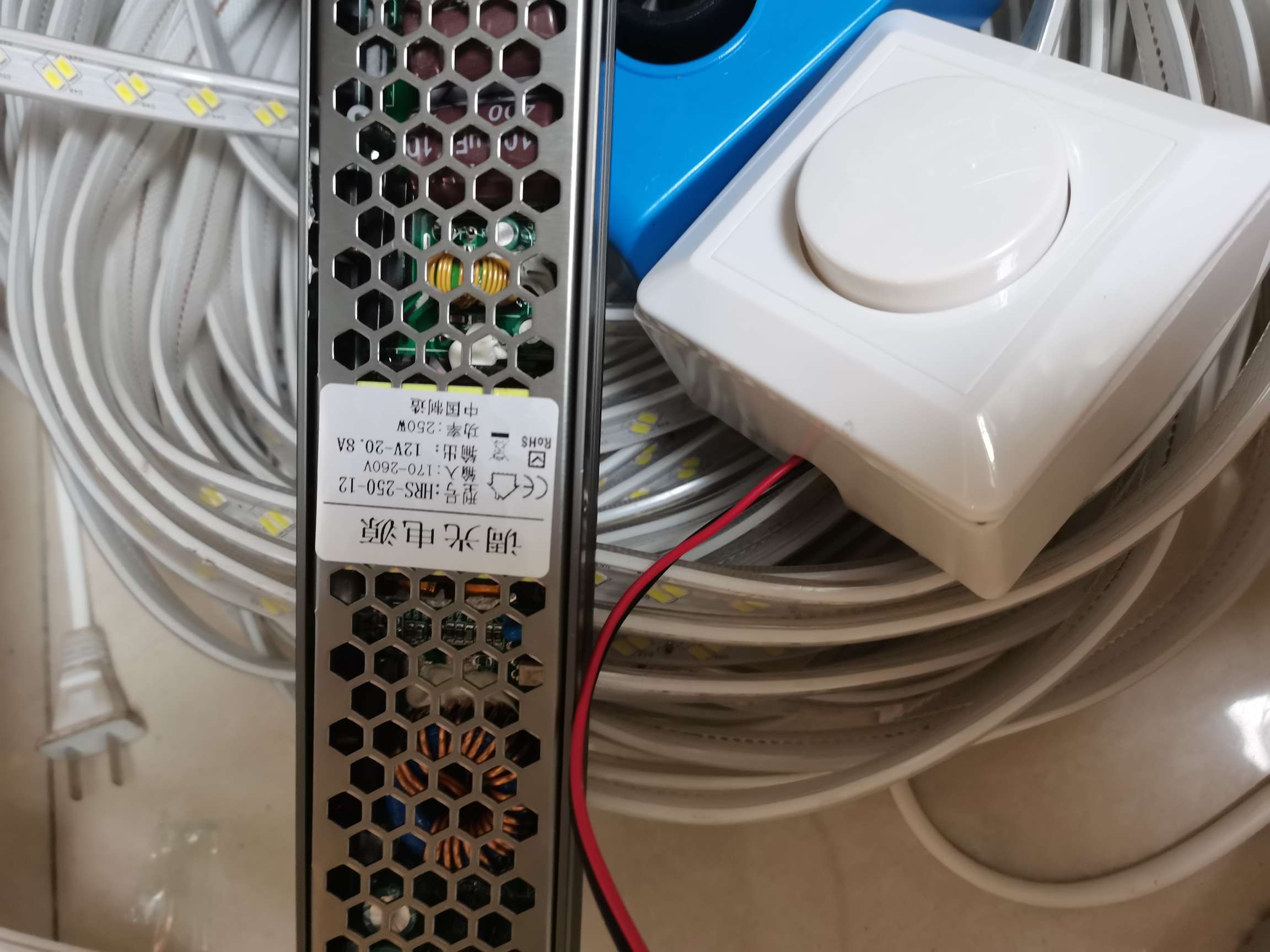 LED灯箱专用恒压调光开关电源 可控硅0-10V调光 60W-250W适配灯带灯条详情图8