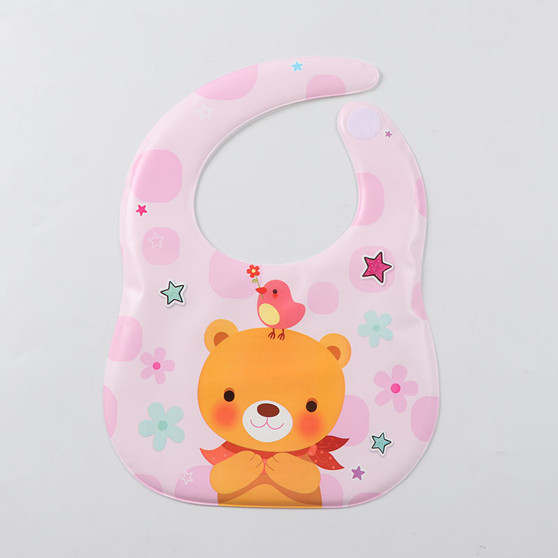 Manufacturers Selling Baby Dinner Cartoon Eva Insulated Placemat Bib Baby Waterproof Eva Bib Placemat Customization details Picture