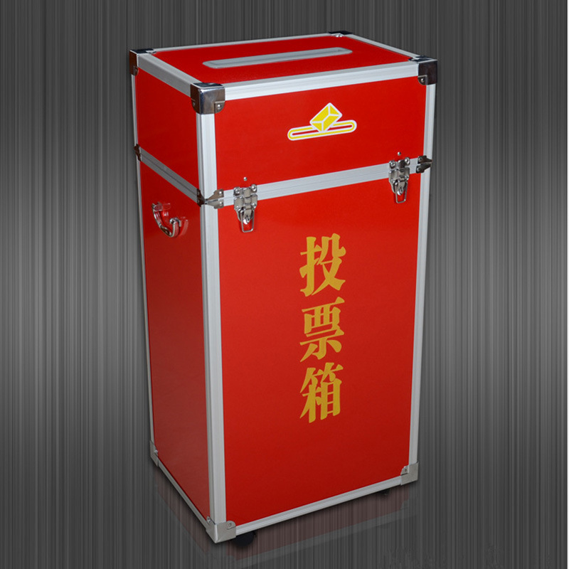 Large acrylic ballot box election box with lock, multi-function ballot box suggestion box