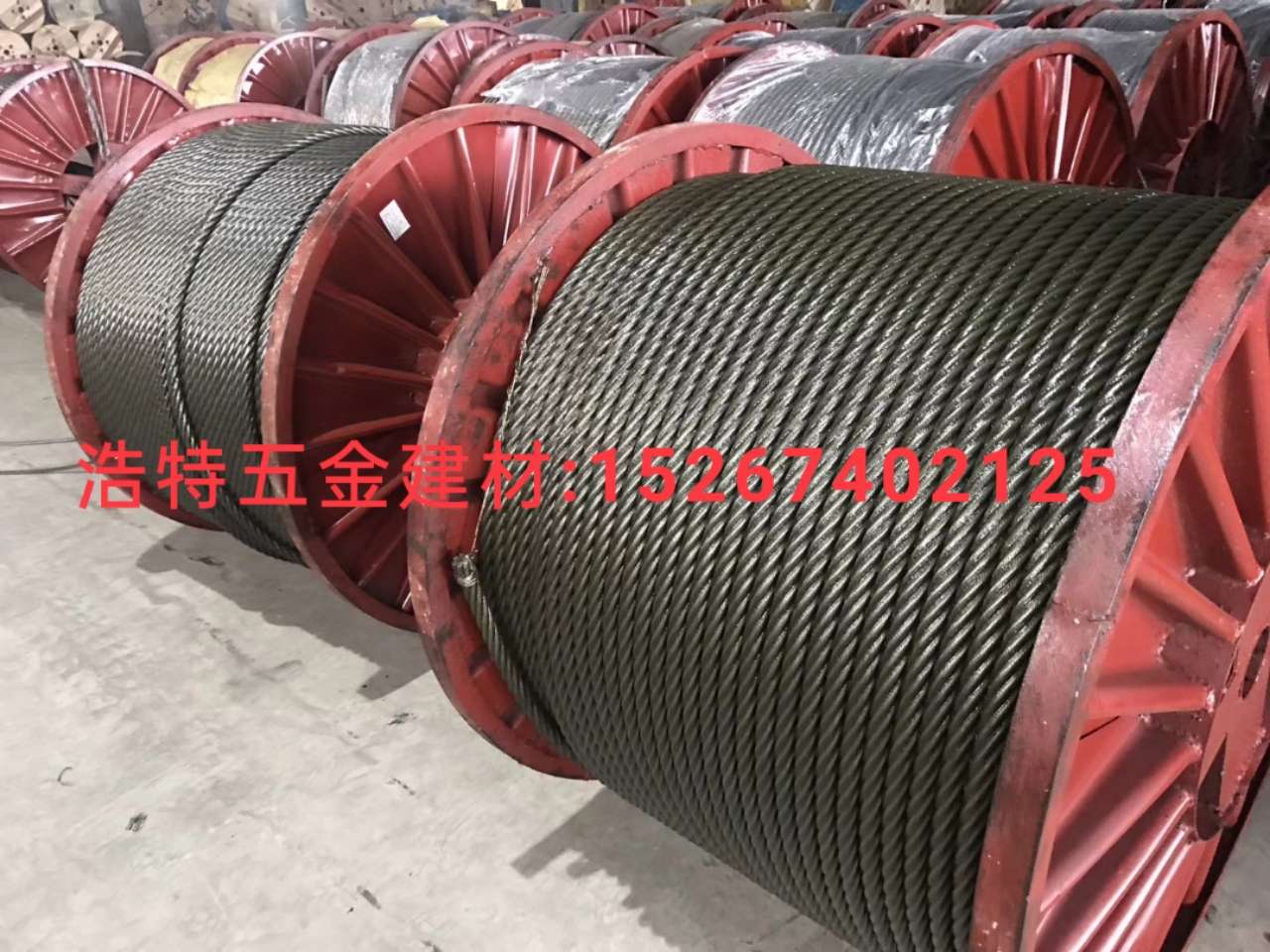 Wire rope Galvanized wire rope Plastic coated wire rope oil wire rope Black oiled wire rope