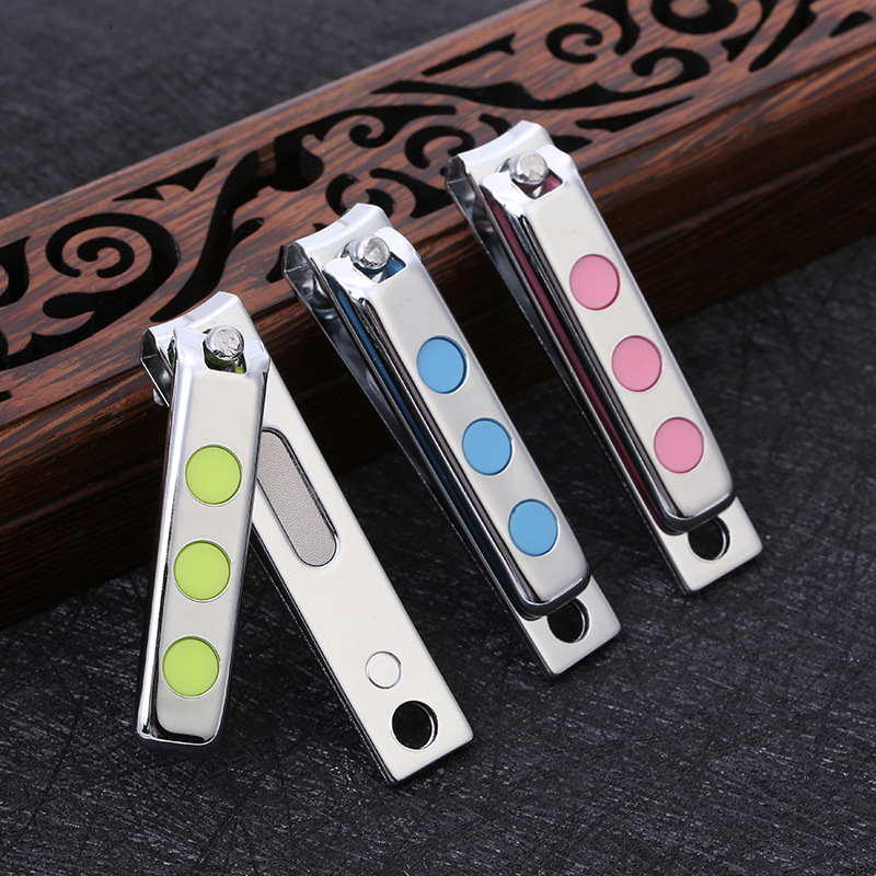 Guangdong Jindaqiangren 625R straight nail clippers, flat nail clippers, small household nail clippers, nail care products, wholesale of small commodities in Yiwu details Picture