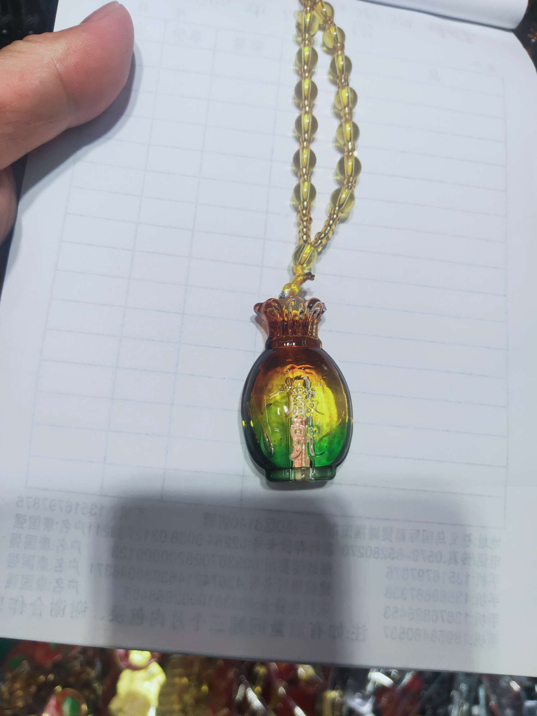 花瓶项链