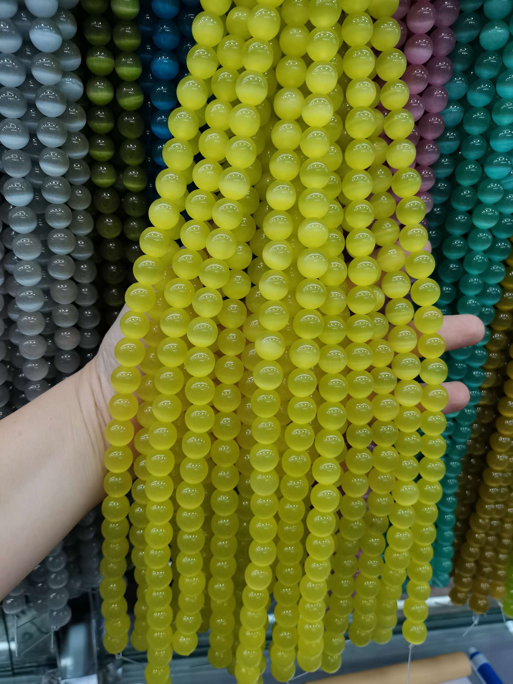 12 cm opal beads long multi - color optional thumbnail
