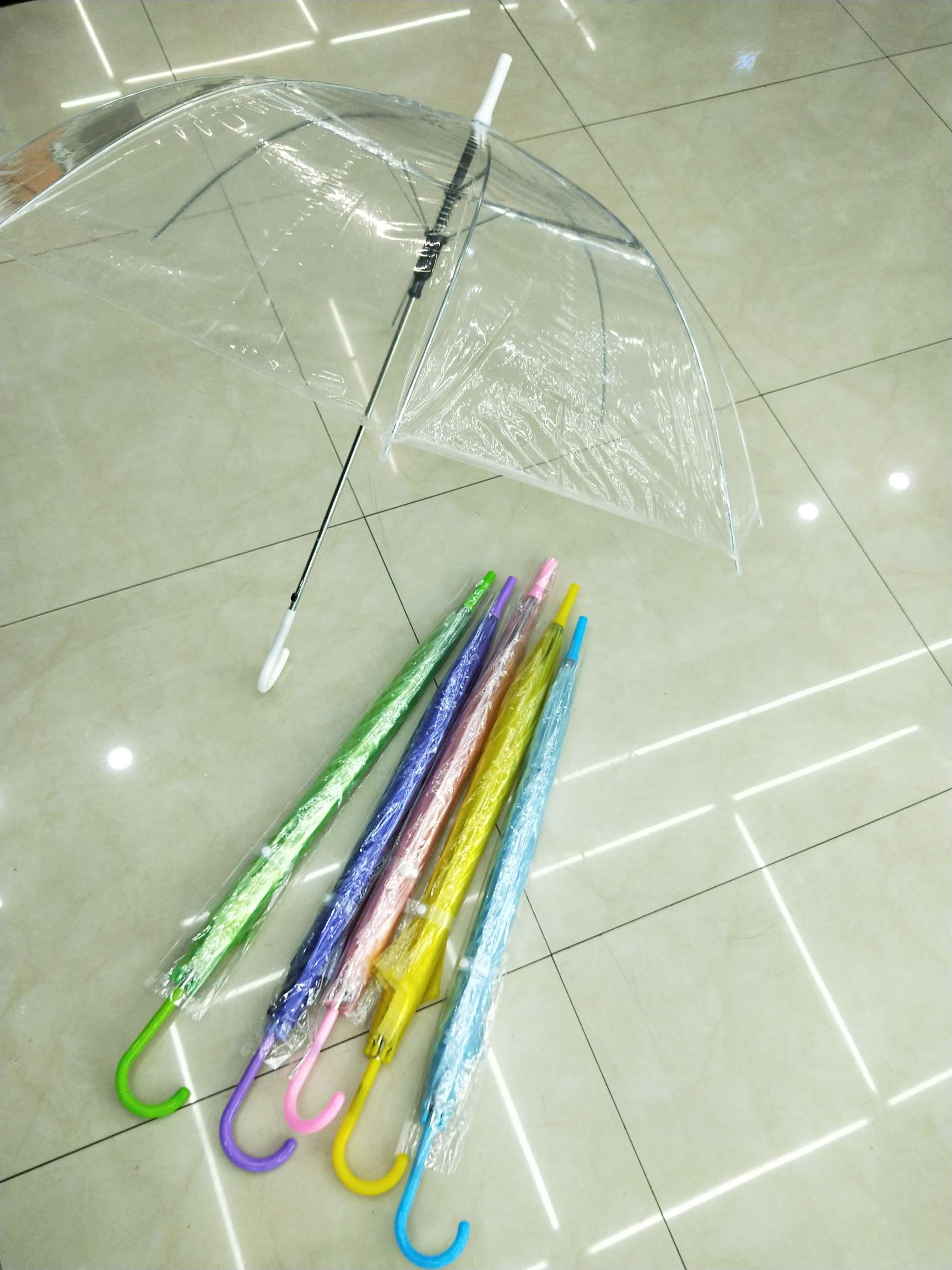 Transparent umbrella