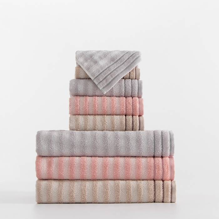 8426 横条高低毛面巾 规格34*72 克重95g/条