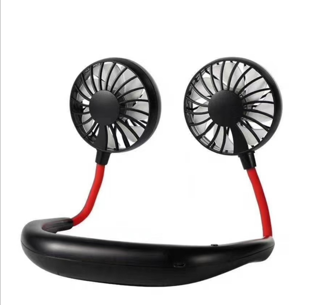 Lazy man neck fan USB fan 2 generation neck fan sports fan spot