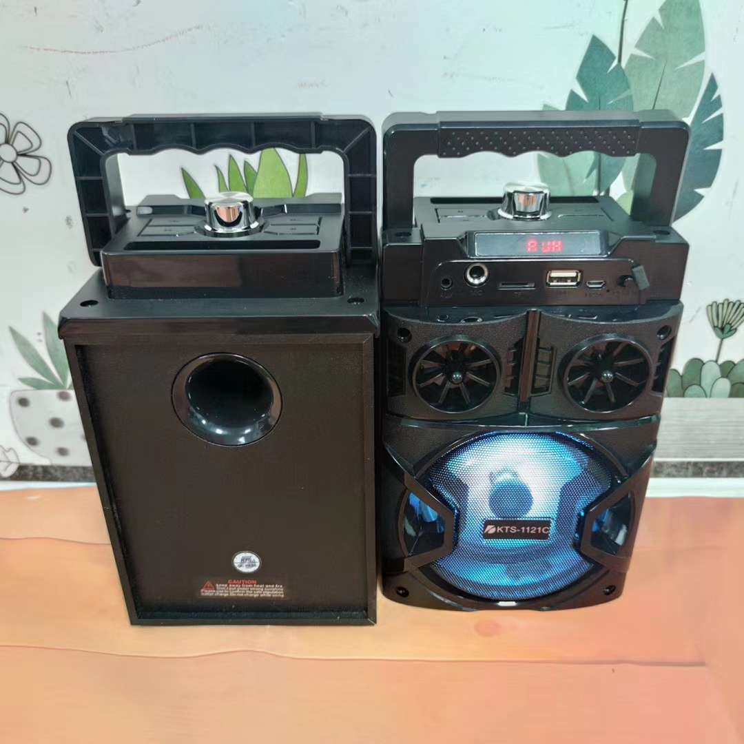 KTS-1121C蓝牙音响4寸木箱手提音响bltooth speaker