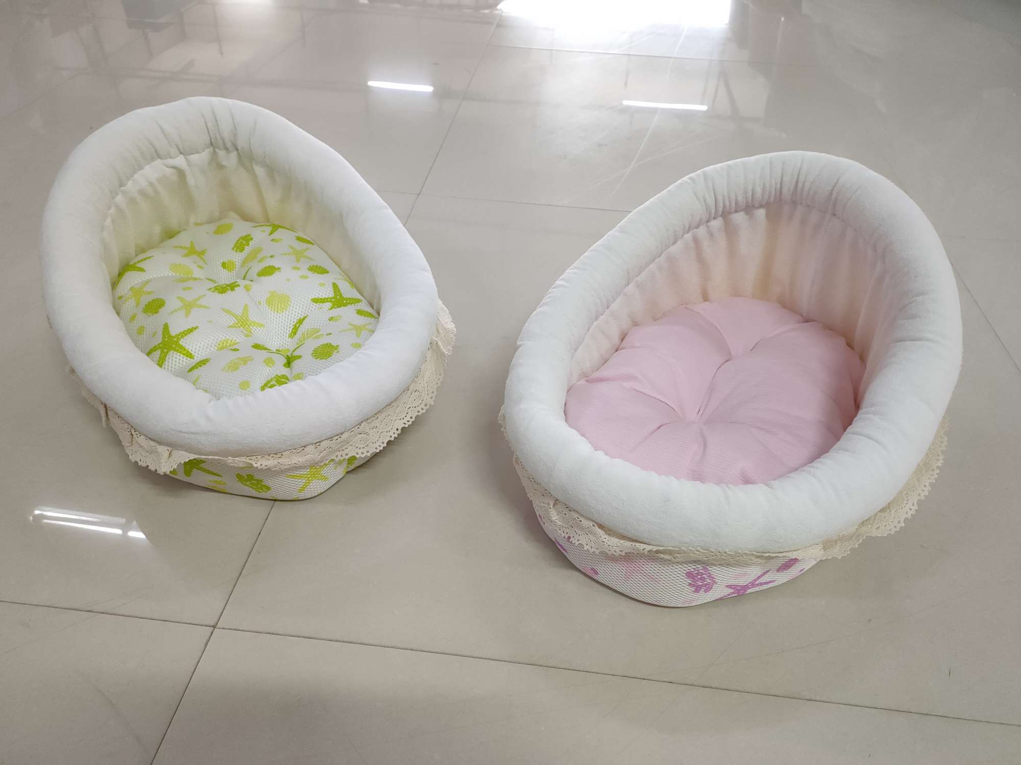 New cool ice silk baby cribs, cat beds, dog beds, teddy poodles, Corgis and other small and medium-sized dog, puppet and cat pet mattresses are sold directly by the manufacturer Item Picture
