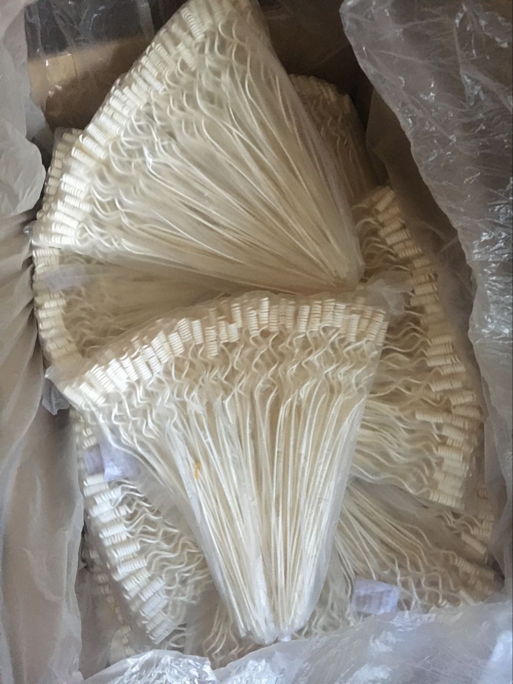 Finely bleached rattan