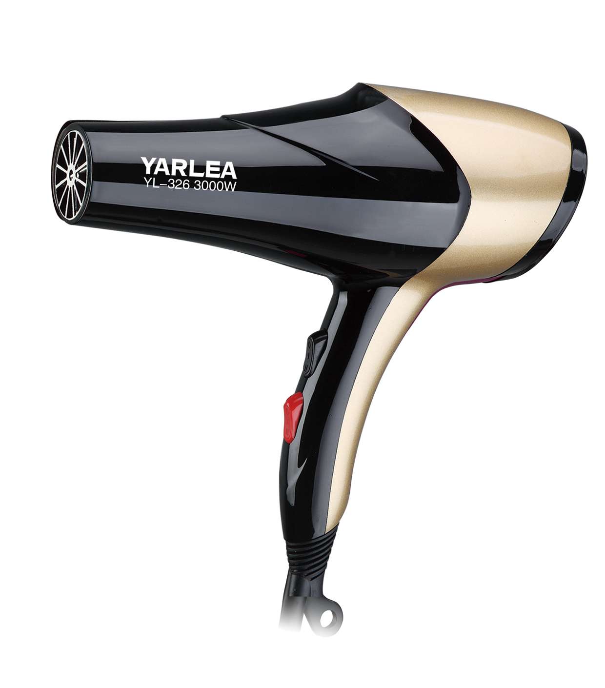 吹风机高贵粉色优雅黑配色时尚亮眼产品图