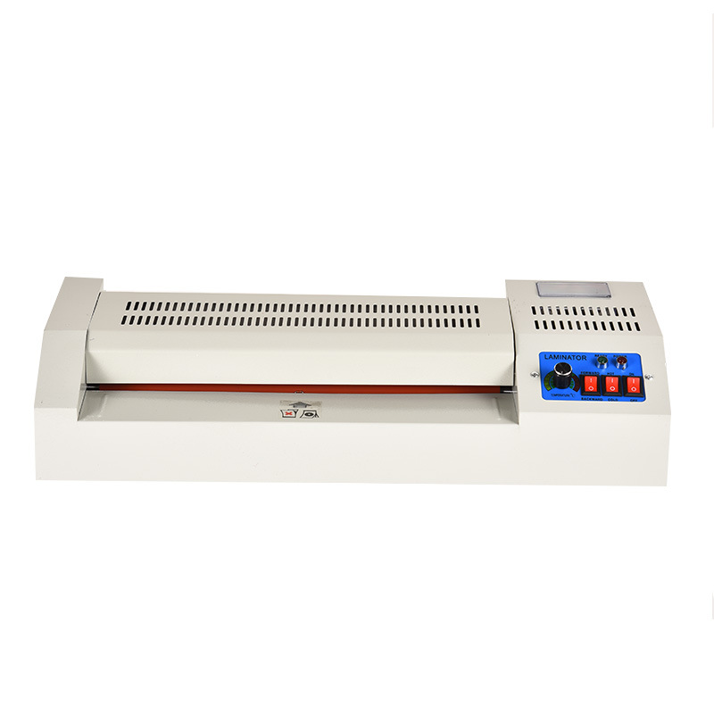 The factory direct 320 plastic machine iron shell A3 / A4 universal plastic sealing machine photo over plastic machine photo sealing plastic machine small roll cold and hot mounting wholesale