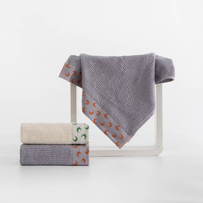 9756 月亮面巾 规格33*71 克重75g/条细节图