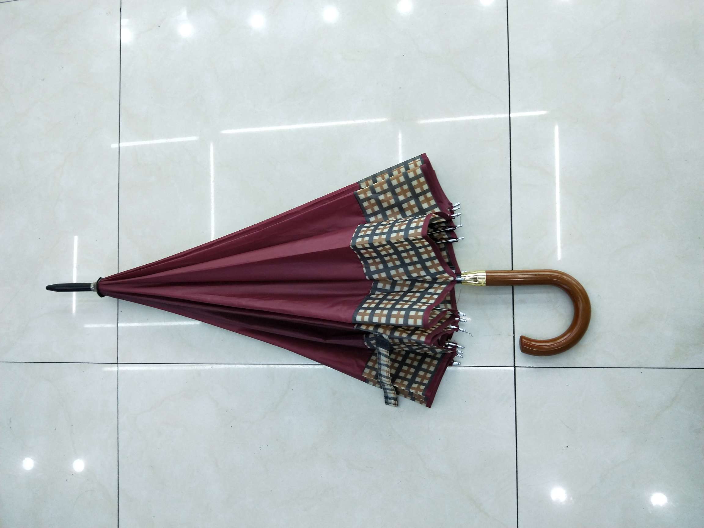56 cm 16K single-color edge umbrella Specification image