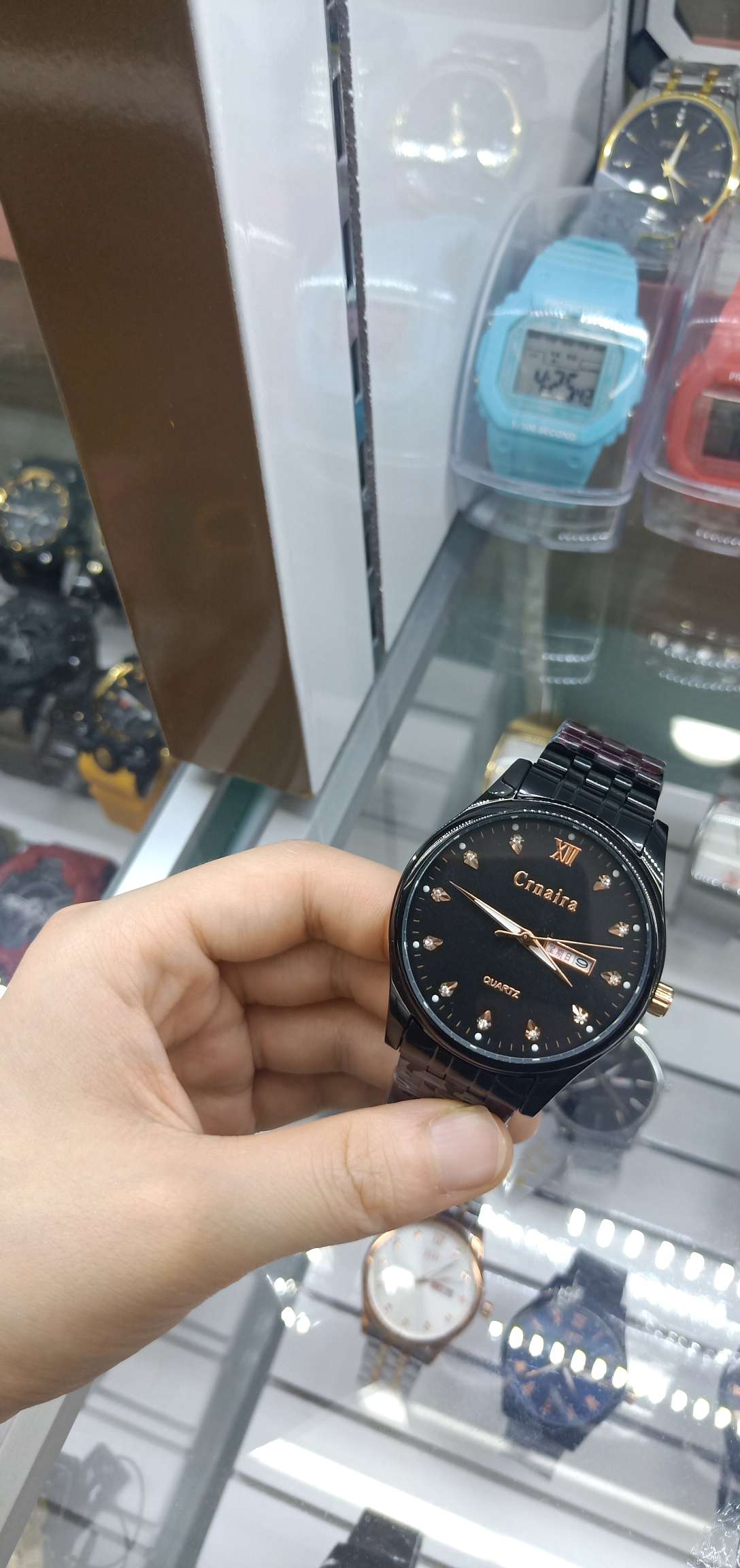 High-end imported movement best-selling exquisite watches with multiple color chain watches Specification image