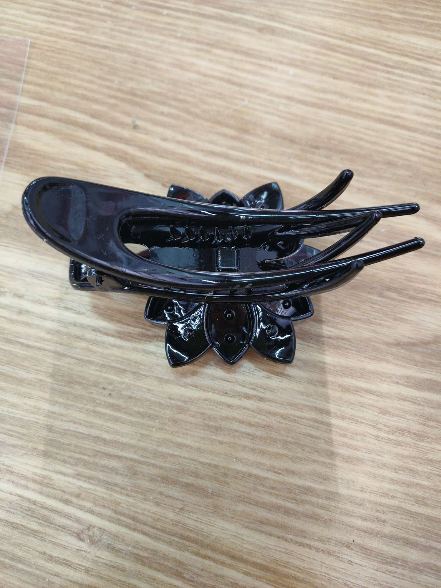 Three Teeth Clip Duck Bill Clip Top Clip Hair Clip Female Adult Hair Accessories Rhinestone Disc Hair Mother Hair Clip undefined