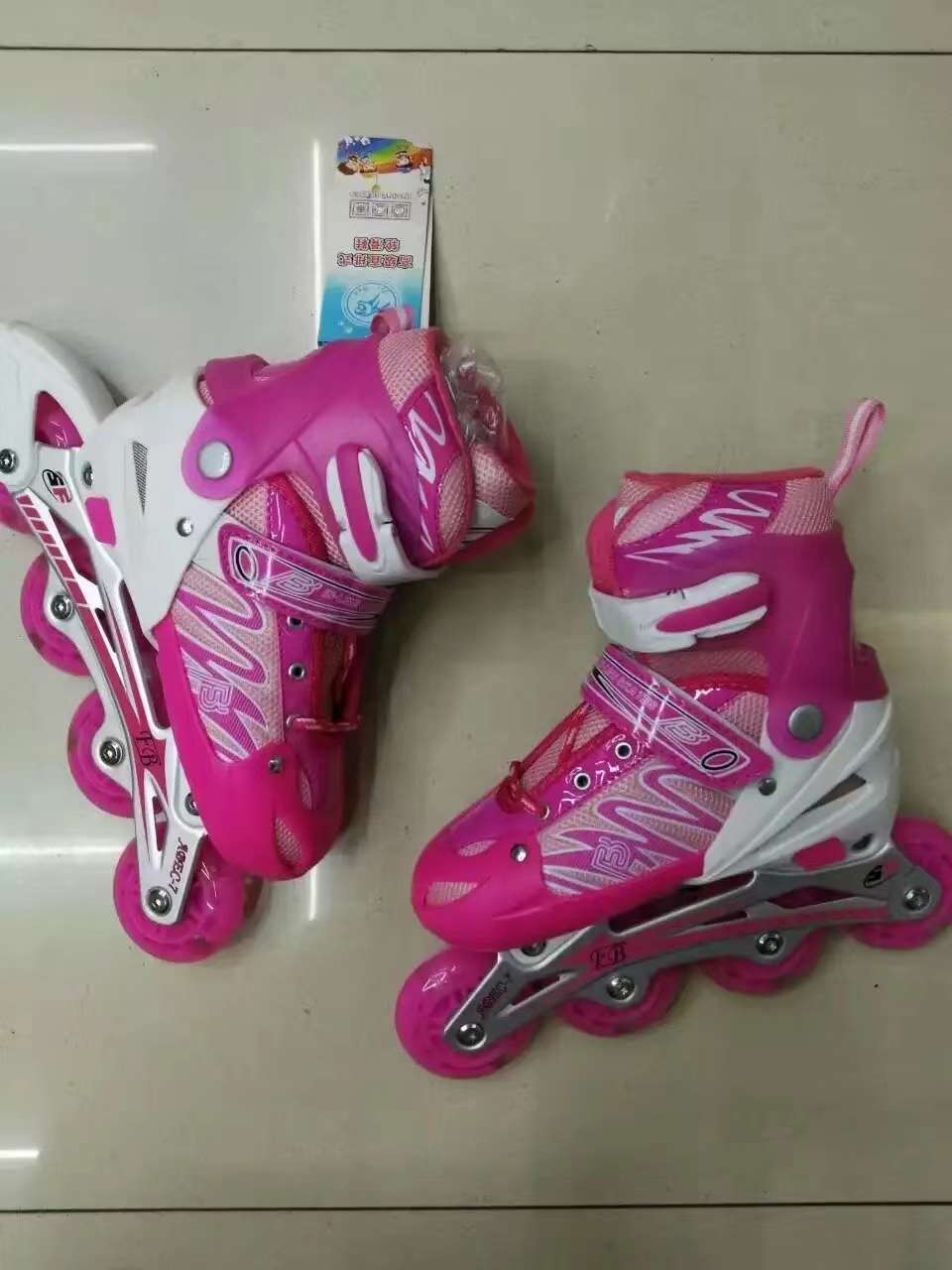 Roller Skates Roller Skates Pvc Single Flash Wheel