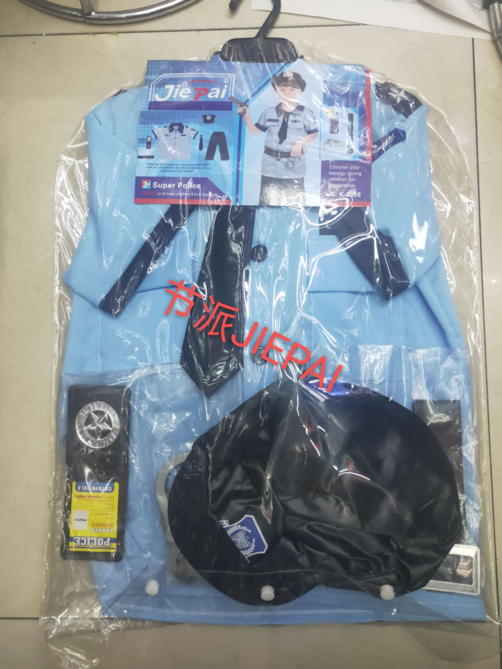 Wholesale of new performance and party uniforms for young police officers Item Picture