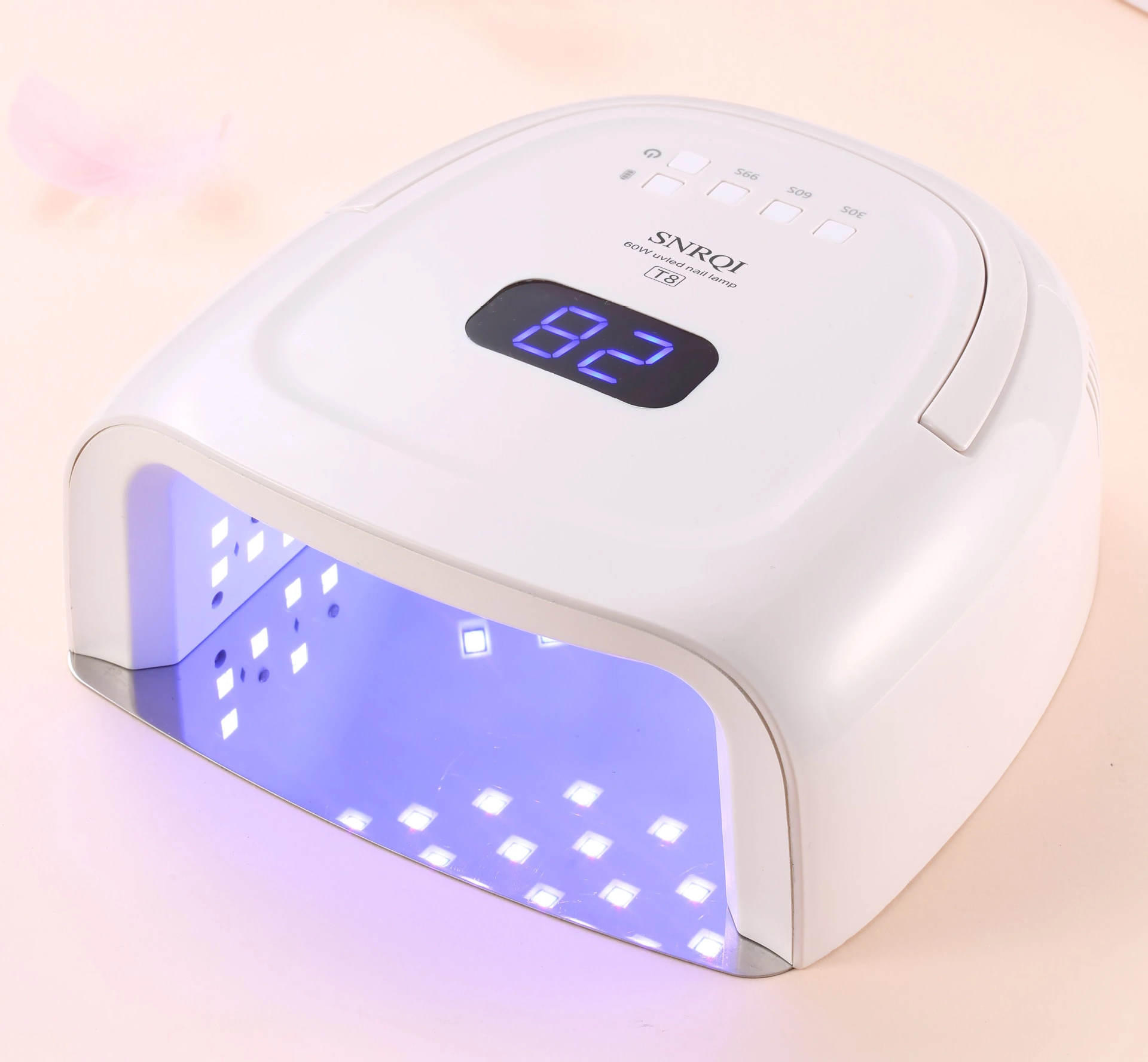48w ultra-long electric storage nail oil adhesive S20 nail light therapy LED/UV wireless charging portable dry light therapy machine