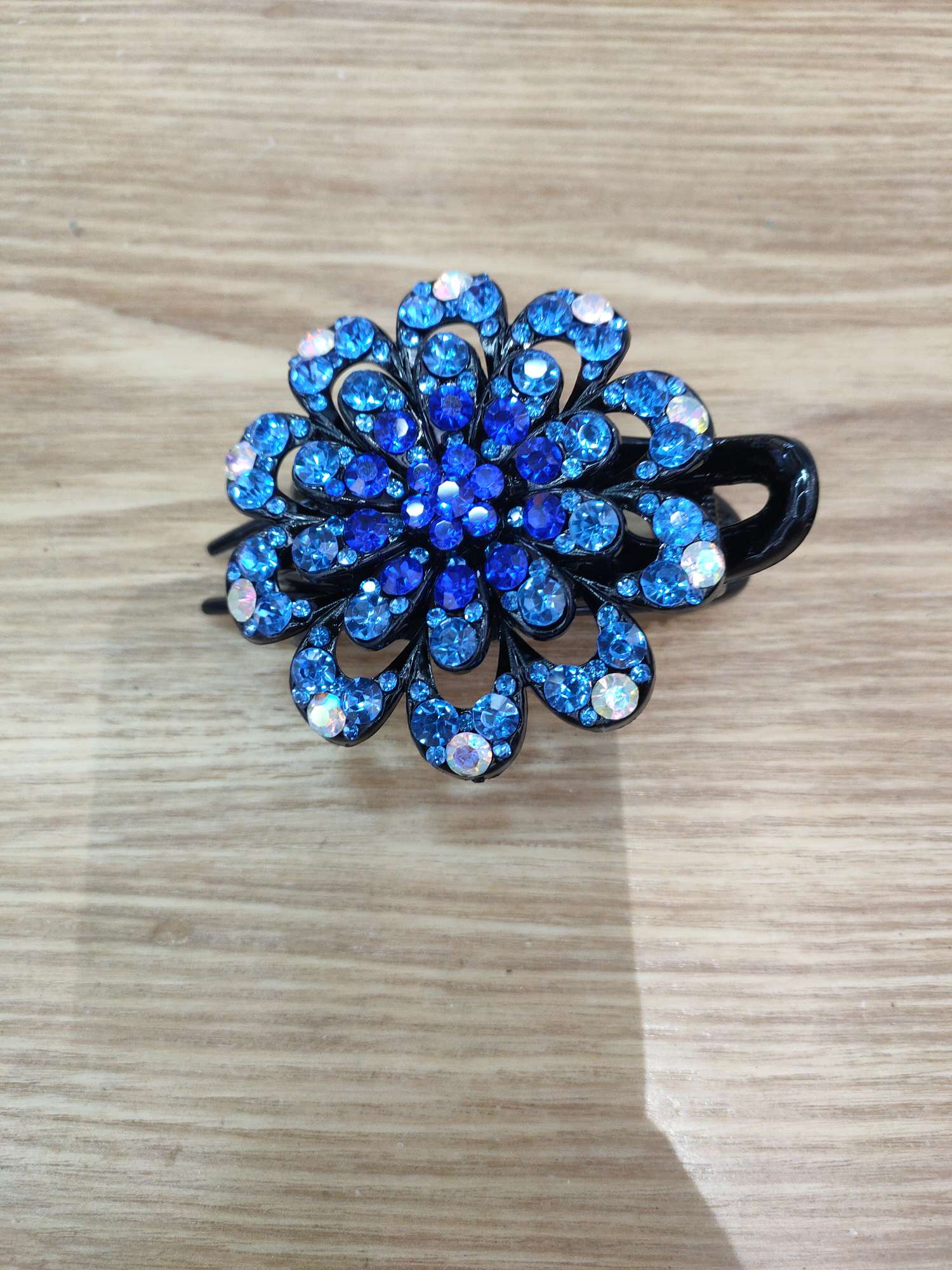 South Korea Hairpin Clip Instagram Clip Net Red Three Teeth Clip Big Lace Clip Female Adult Hair Clip Clip Head Accessories undefined