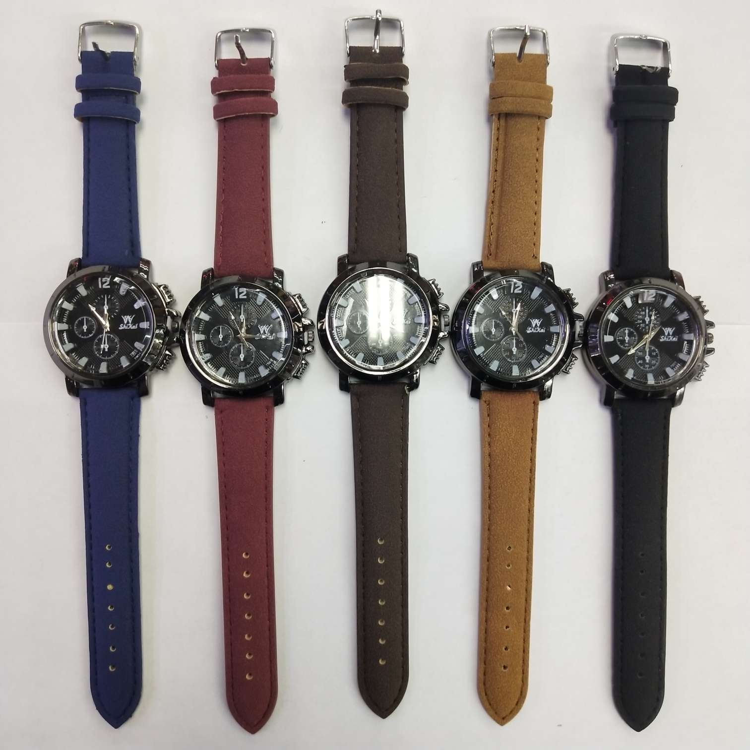 精品时尚简约大气成人手表多色大表盘经典