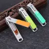 Wholesale Qiangren T6231 medium-sized nail clippers, nail clippers, flat-edge nail clippers, household stainless steel nail clippers Specification image