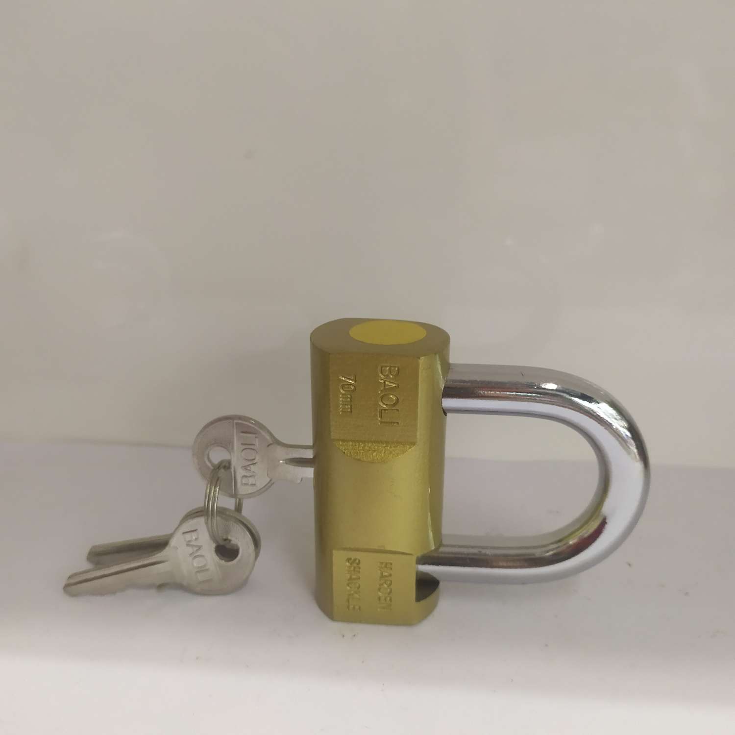 70mm iron padlock hammer lock