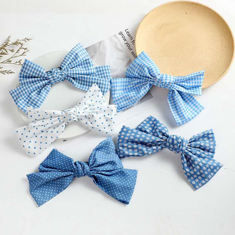 Lolita hair pin spring clamp crosswise Japanese JK hair clip fascinator clip thumbnail