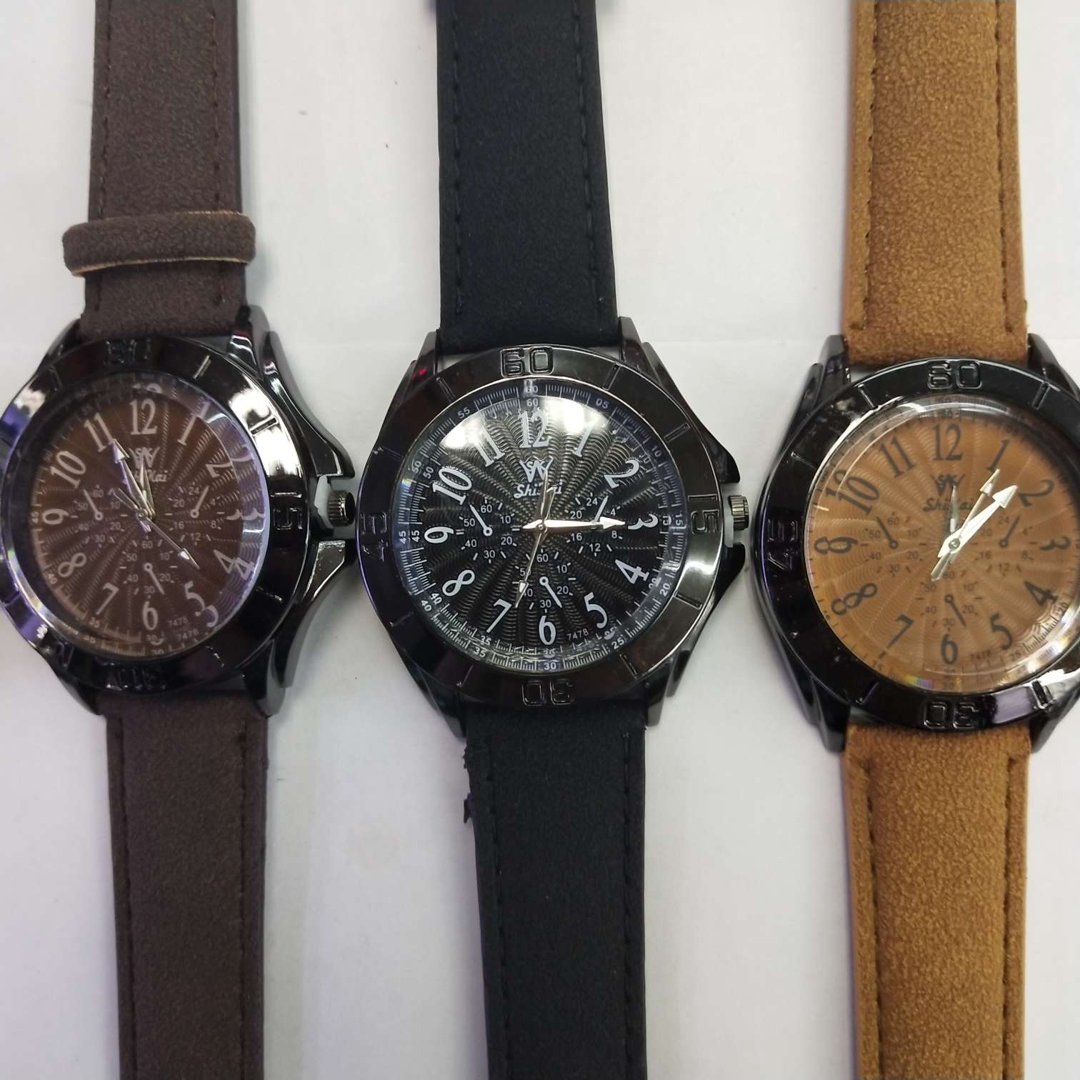 A high-quality, fashionable, simple and elegant adult watch with a five-color large dial Specification image