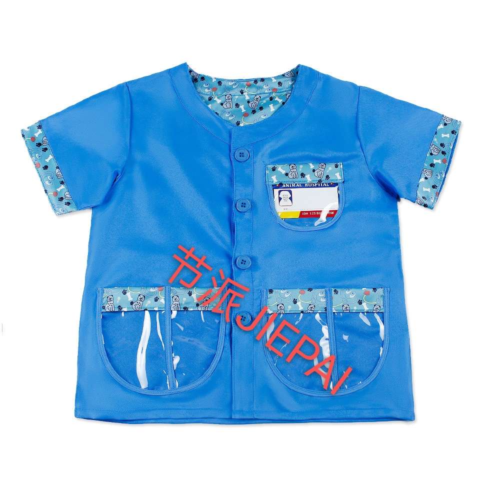 k0045小兽医儿童兽医服万圣节角色扮演表演服装道具服装儿童