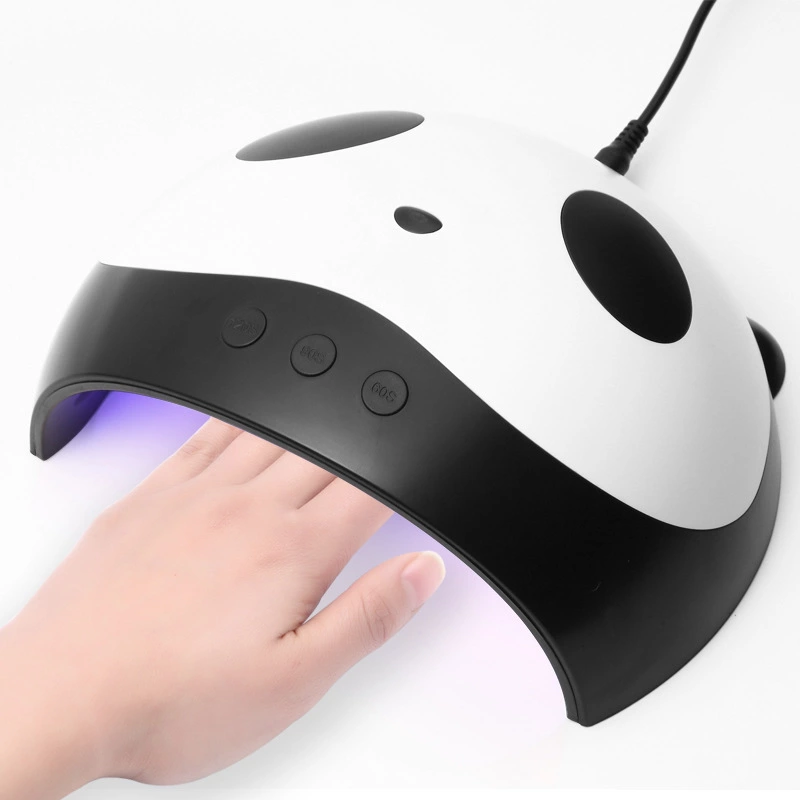 Panda light therapy machine 36W induction drying machine nail oil glue nail baking lamp LED nail light therapy lamp tool