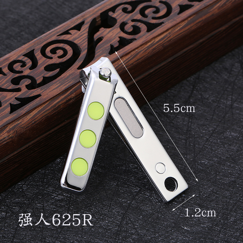 Guangdong Jindaqiangren 625R straight nail clippers, flat nail clippers, small household nail clippers, nail care products, wholesale of small commodities in Yiwu undefined