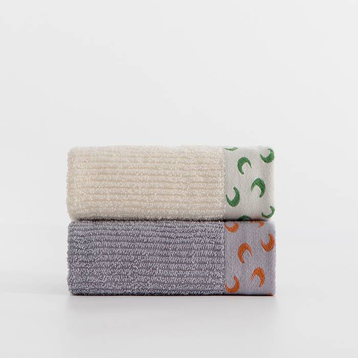 9756 月亮面巾 规格33*71 克重75g/条产品图